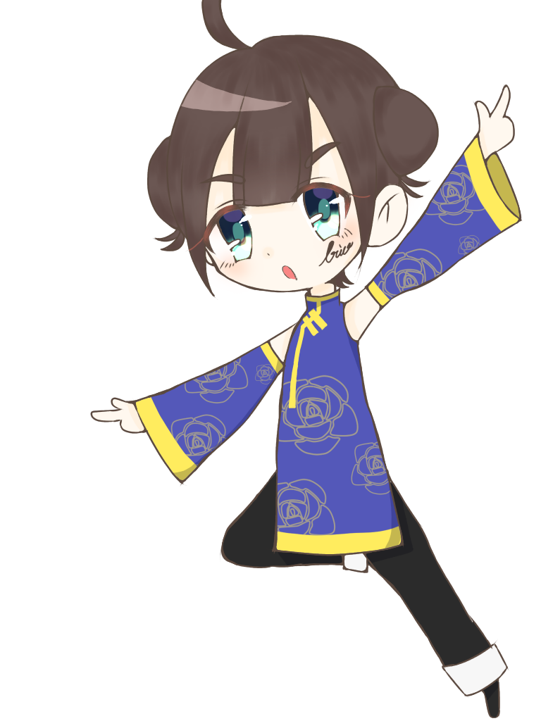 オリキャラ デフォルメキャラ Ibispaint