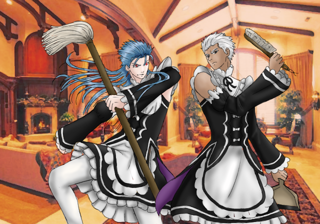 Fate stay night unlimited maid works - ibisPaint