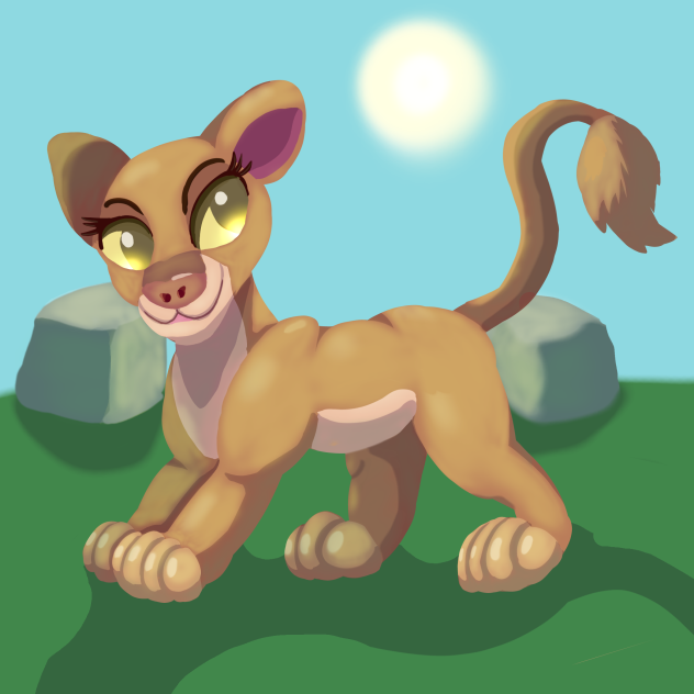 ライオンキング風子ライオン