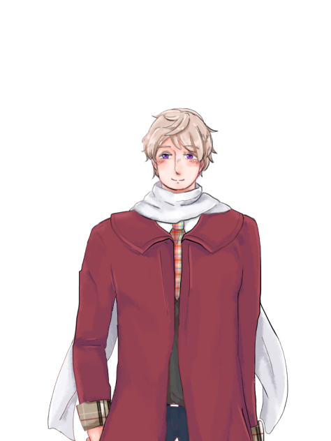 塗り方お試し ヘタリア ろっさま 立ち絵 Ibispaint