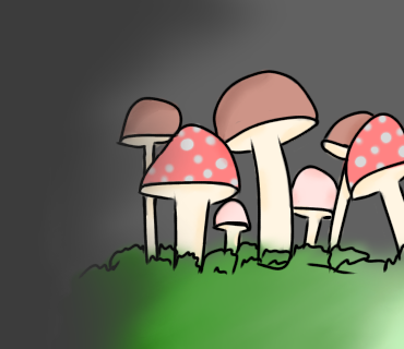 mushroom forest