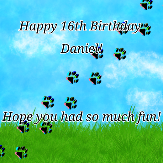 Happy BD, Daniel!