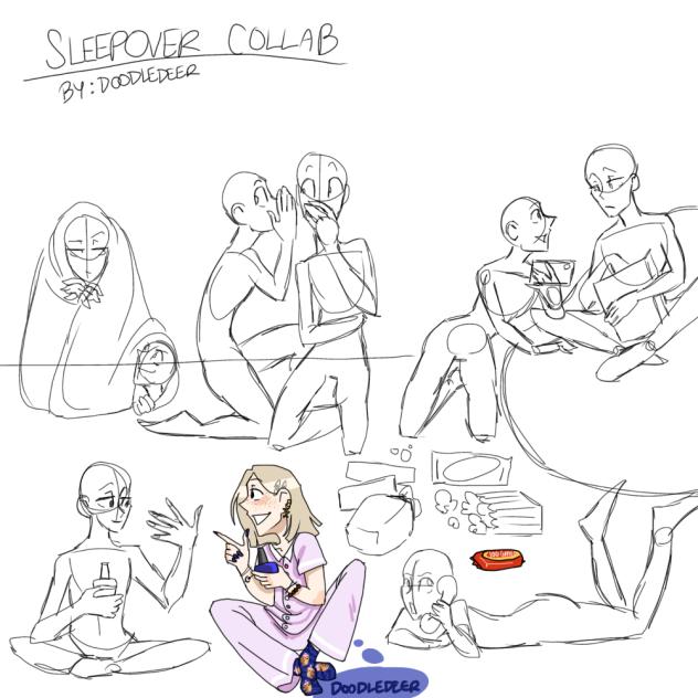 Sleepover collab- By Me!