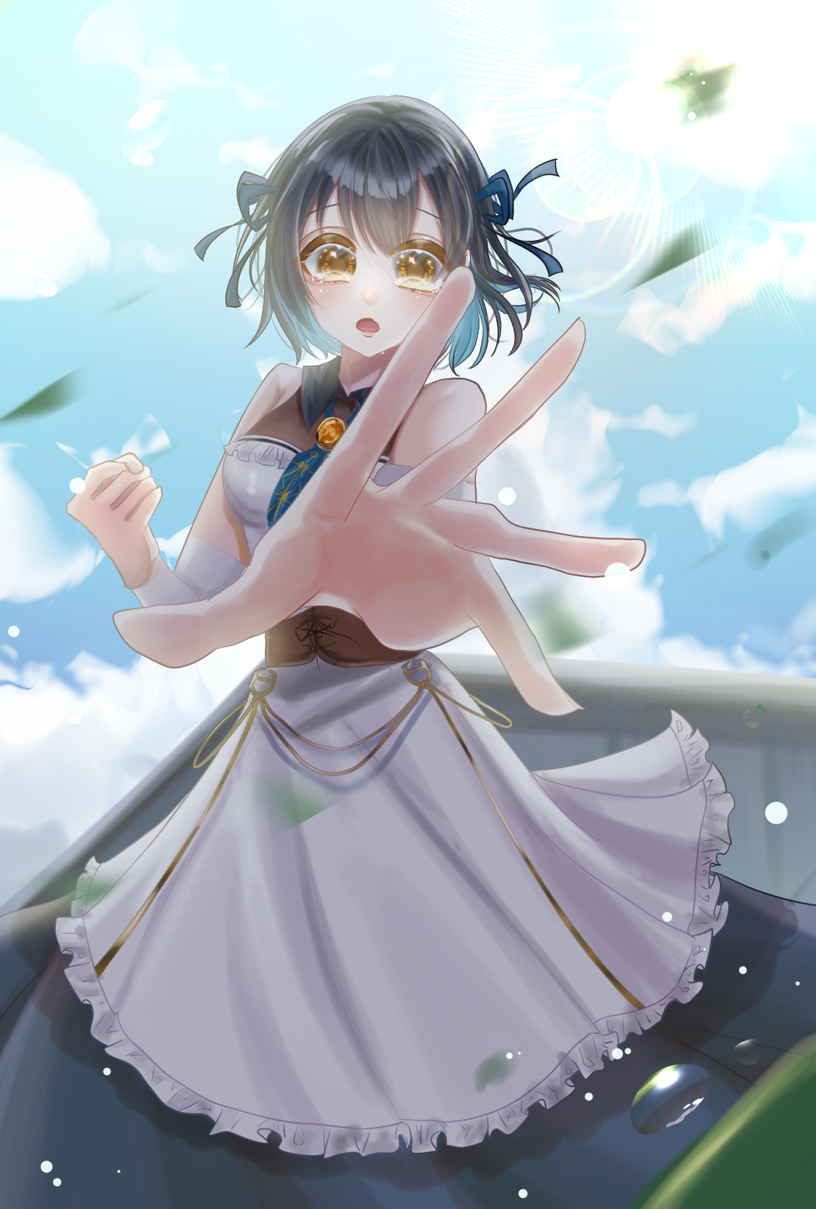 手 を 伸ばす イラスト