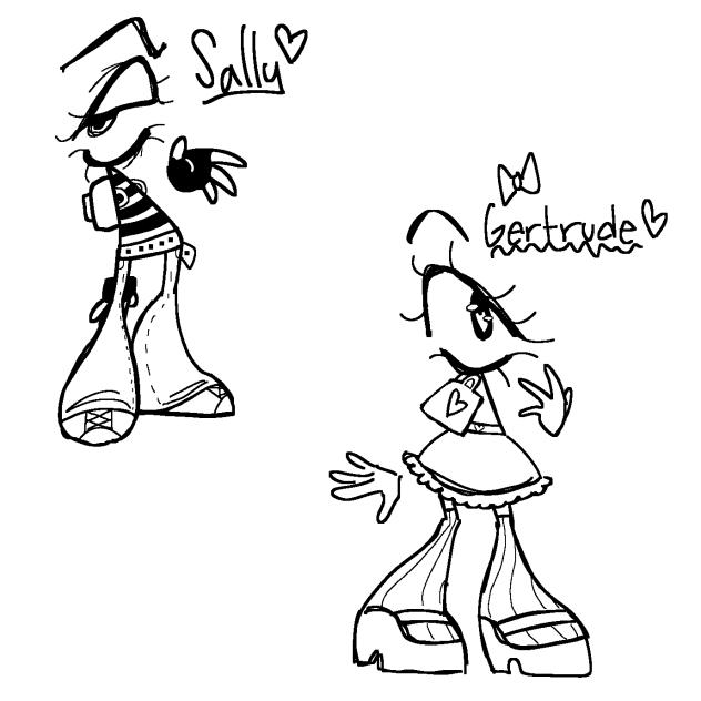 sally and gertrude