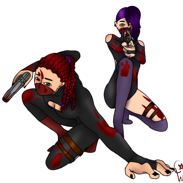 Scarlett and Graffiti