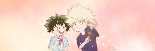 Kacchan and Deku