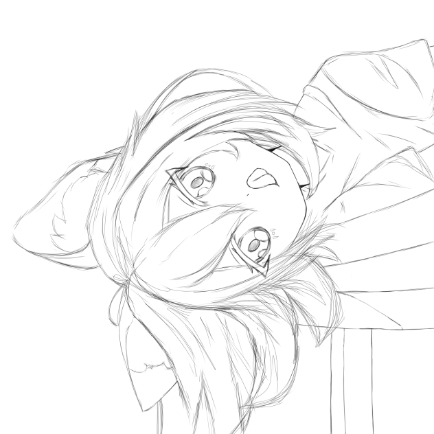 Line art of #14 - ibisPaint