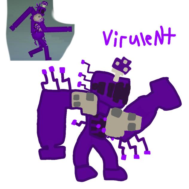 Virulent the Virus Ink Bowser