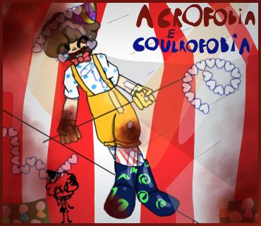 Acrofobia e coulrofobia 🤡