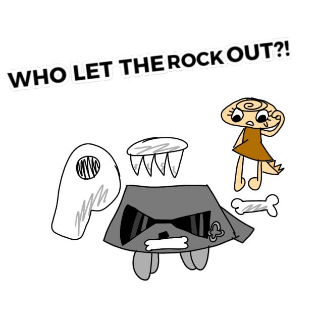 WHO LET THE ROCK OUT⁉️