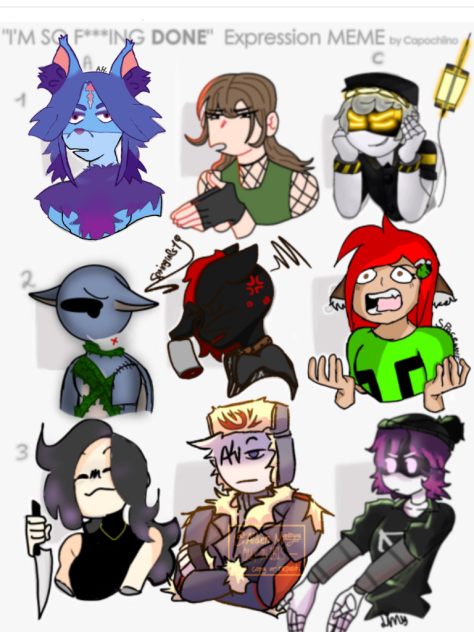 Expression collab - ibisPaint