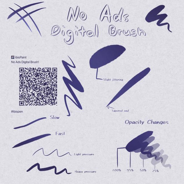 No Ads Digital Brush