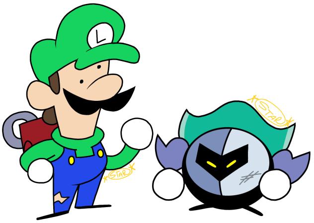 (LWP-Hijacked Learning) Luigi &MK render