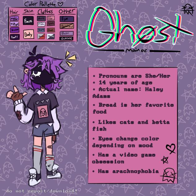 Ghost - (OC Ref) (Remake)