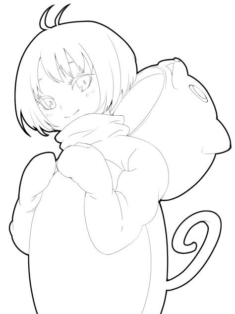 ★ネコニズム★(線画)