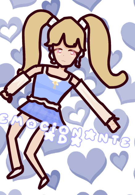 Dibujo de una amiga de Mini World