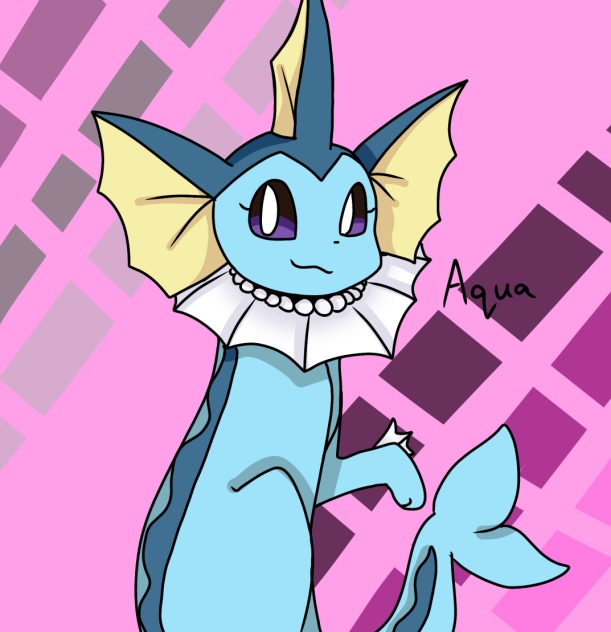 Aqua my vaporeon OC