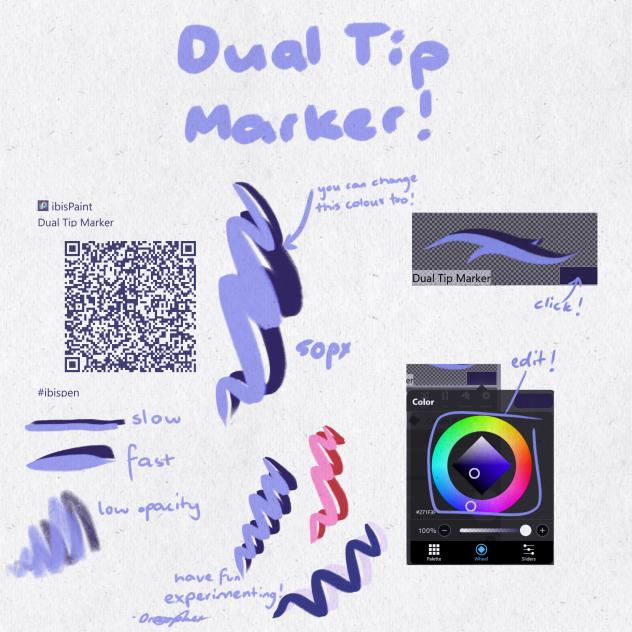 Dual Tip Marker