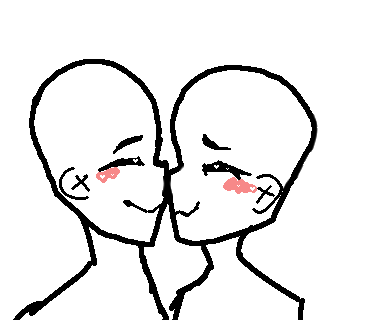 Smooching pixel art base