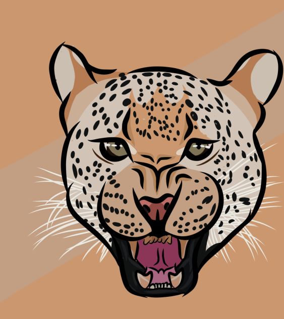 Cheetah 🐆 Logo Drawing