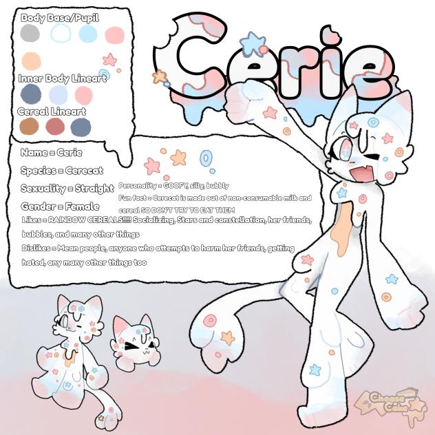 Meet ☆Cerie☆ The cereal cat!