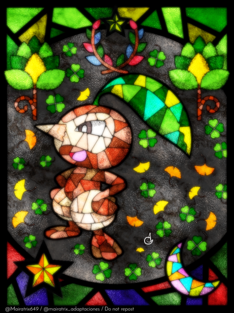 Nuzleaf ドングリ (Stained Glass Version)