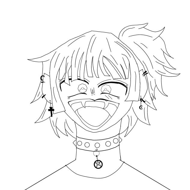 Colorless girl