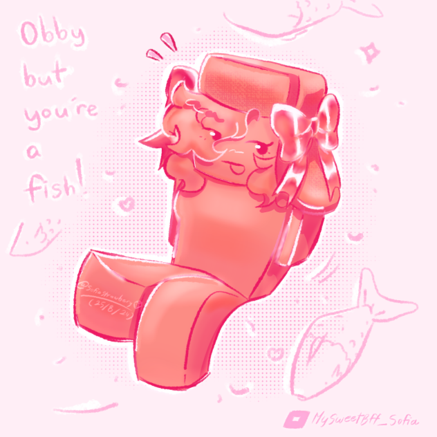 Obby but You're a fish! (Roblox) ʚ♡ɞ