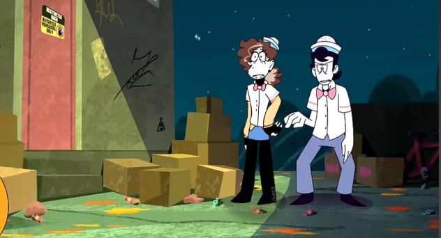 SPOOKY MONTH SCENE ART