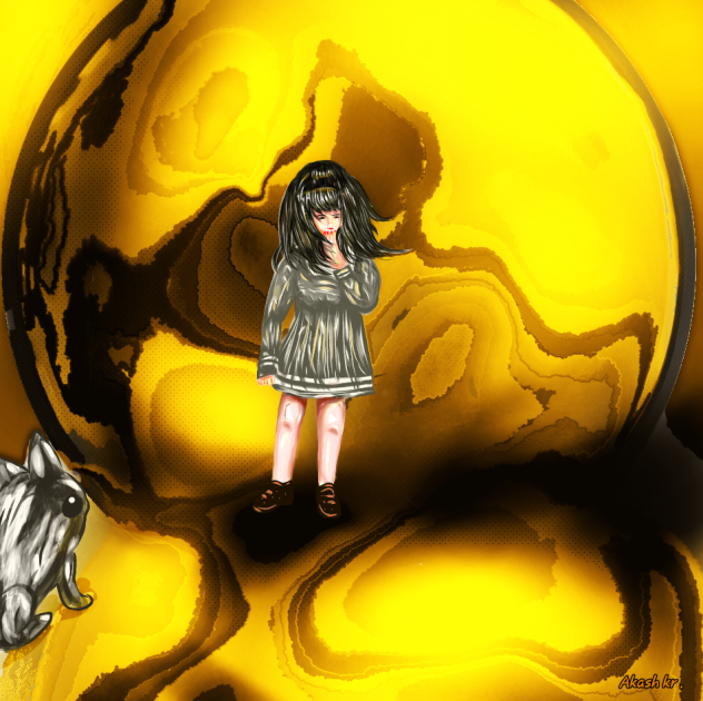 150. Planet  and girl