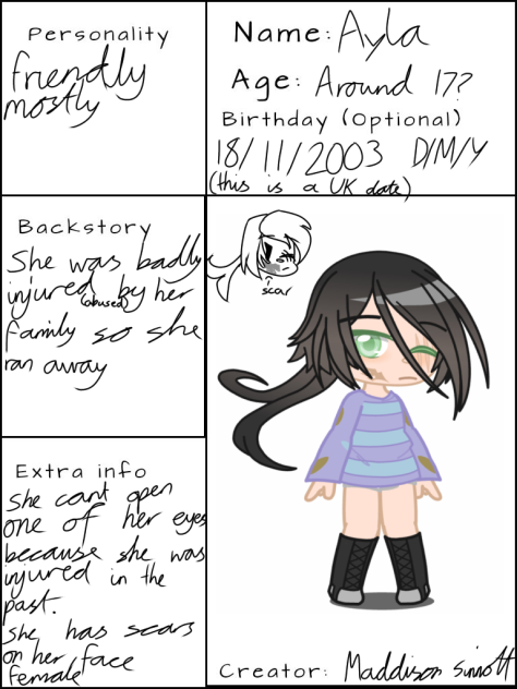 Form for Parallel Punishment