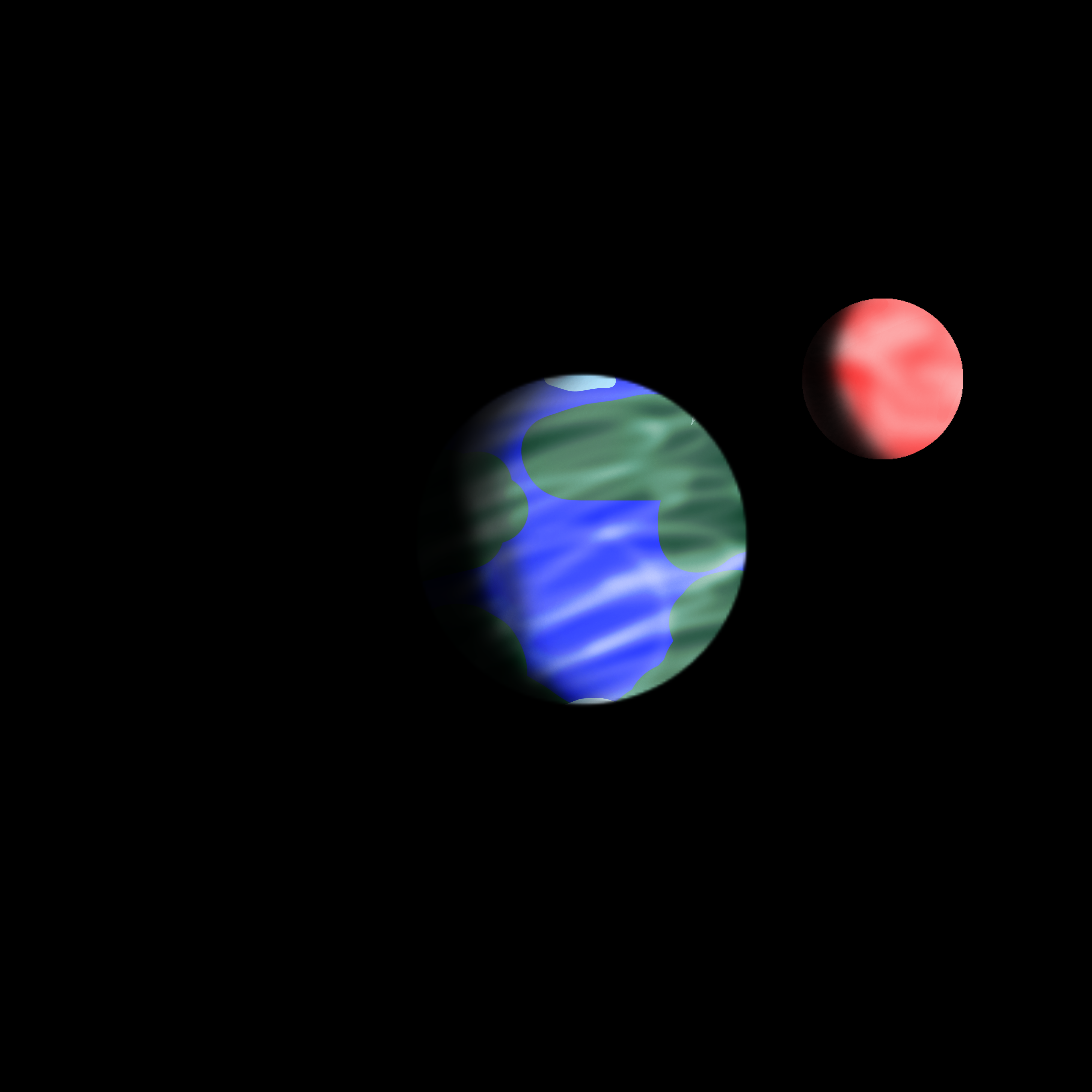 Earth Venus binary system!!!! - ibisPaint