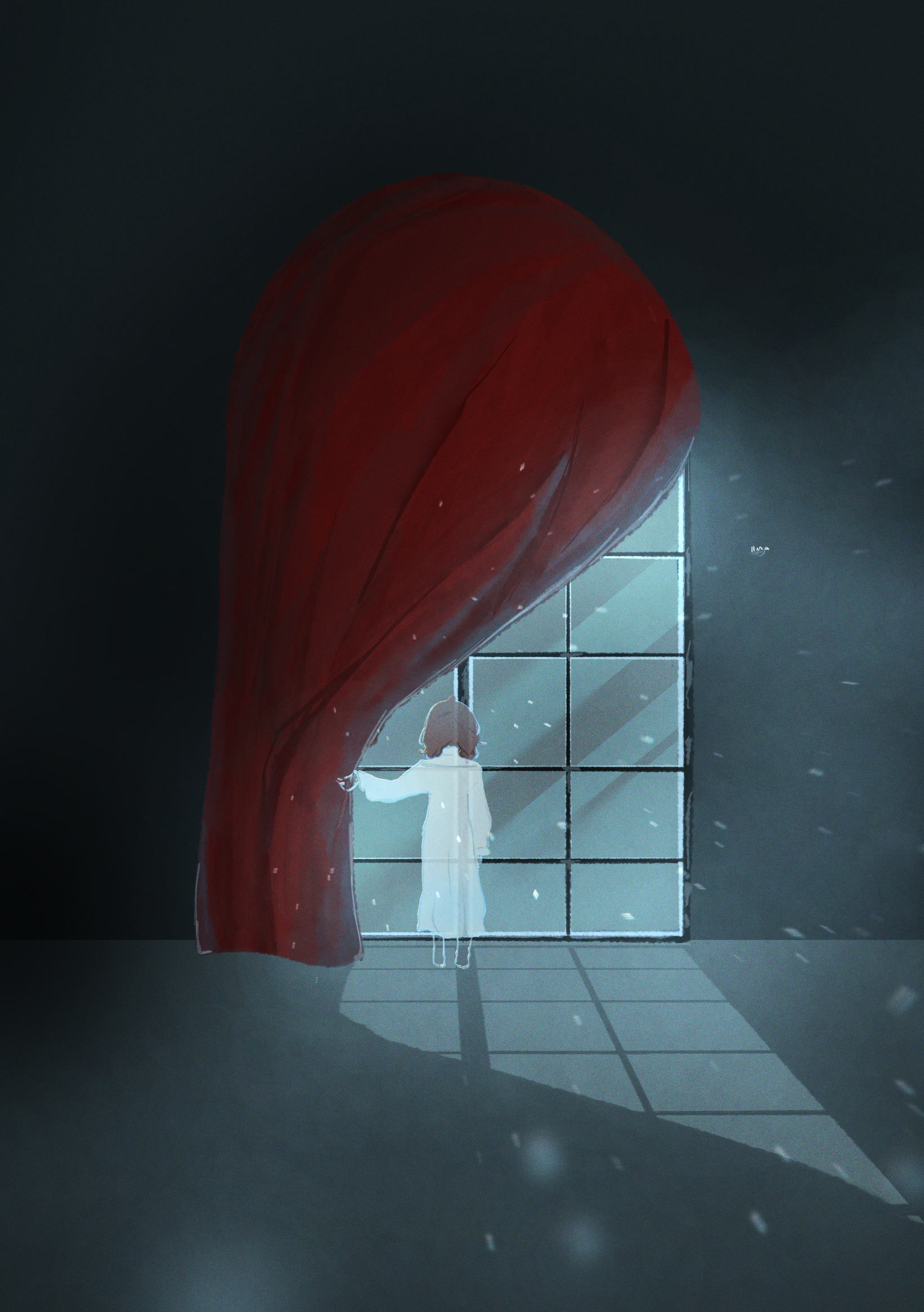 lonely ghost - ibisPaint