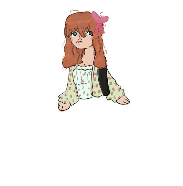 some random girl i drew - ibisPaint