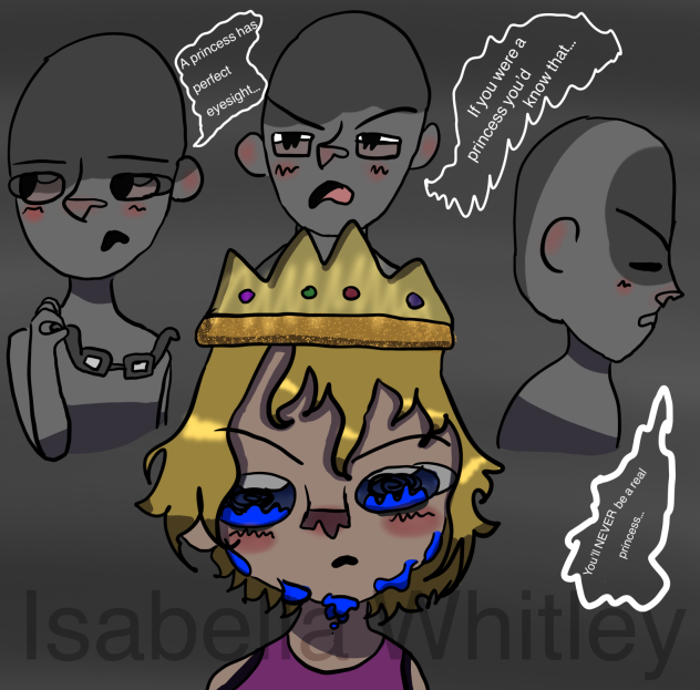 My oc as a princess in an au