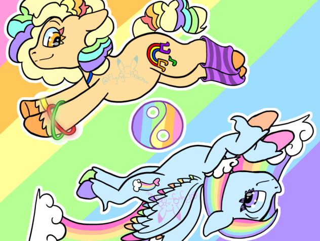 Rainbow Besties!! 🌈✨