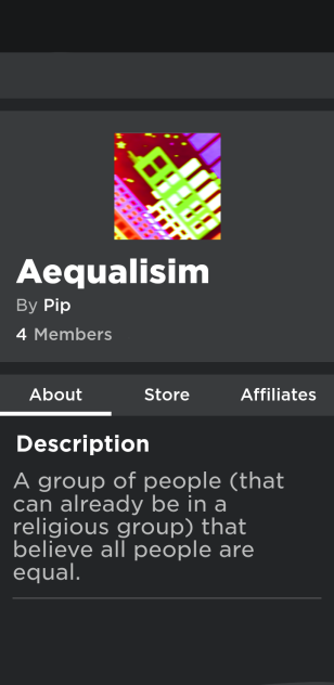 join my Roblox group
