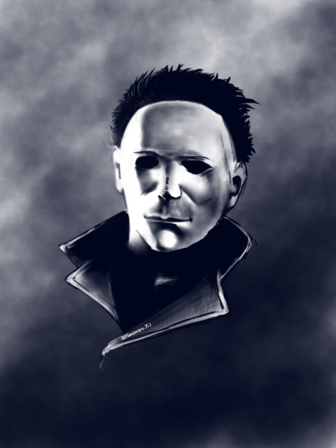 マイケル・マイヤーズ 模写 ibisPaint