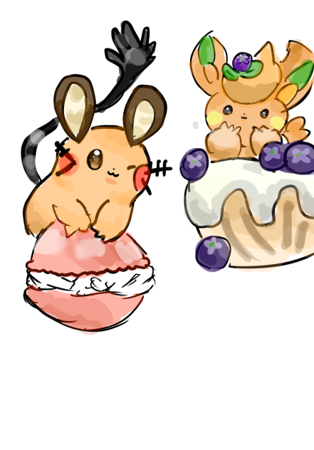 デデンネとパモ