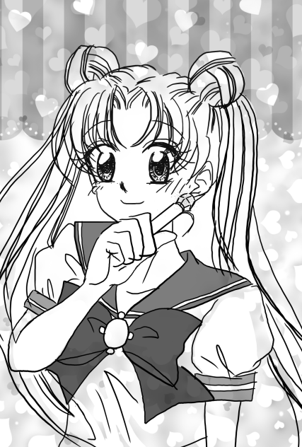 使ってみた(セーラームーンうさぎ)