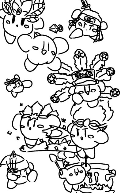 カービィ落書き