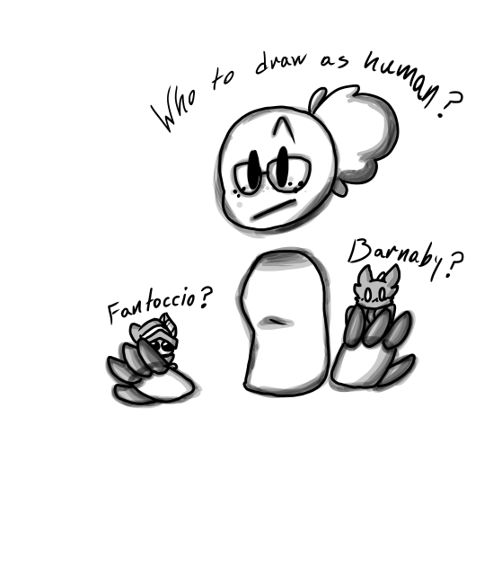 Who should I animate or draw as a human
