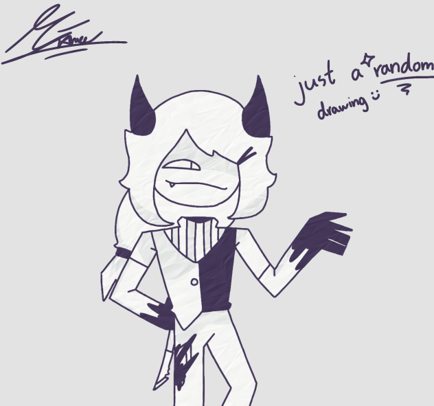 I don't know, why I draw this