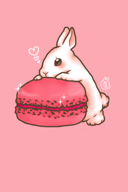 マカロンうさぎさん - ibisPaint