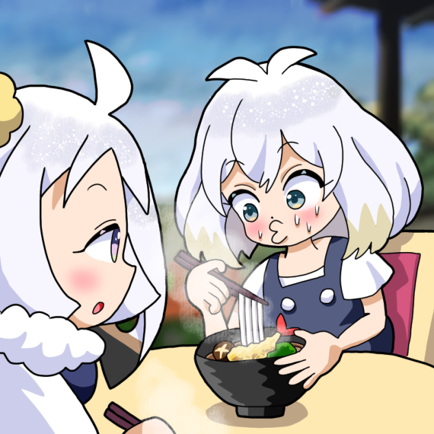 うどんの日エナガちゃん