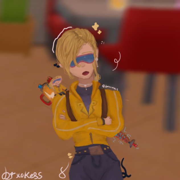 drew this girl pt two