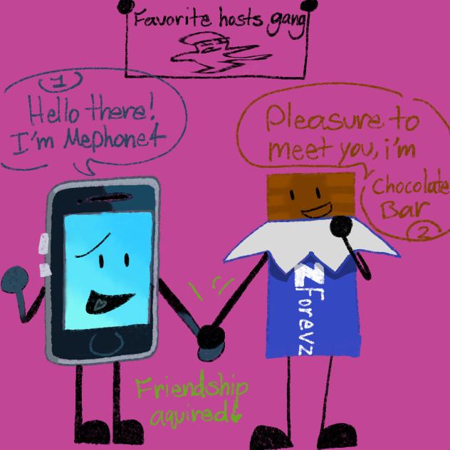 Mephone4 and Chocolate Bar!!!