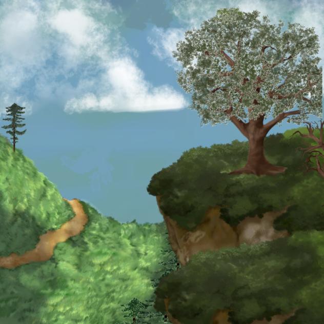 Miles of meadow - ibisPaint
