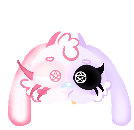 Salem therian mask but bunny form